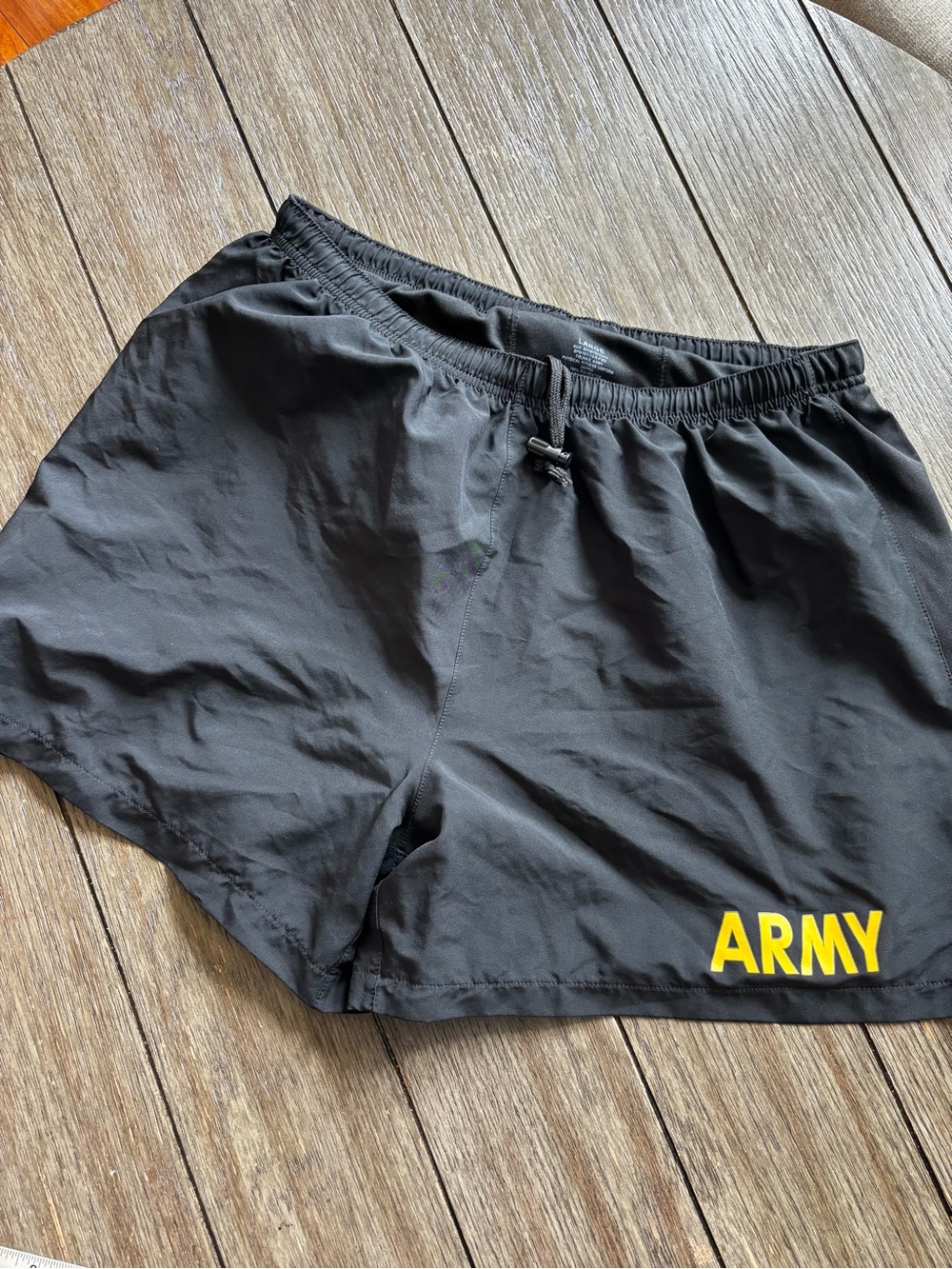 Army Black Athletic Men's Shorts